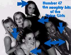 [The naughty bits of the Spice Girls]
